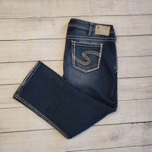 Silver Jeans /Suki Capri👖 Women's Size 36